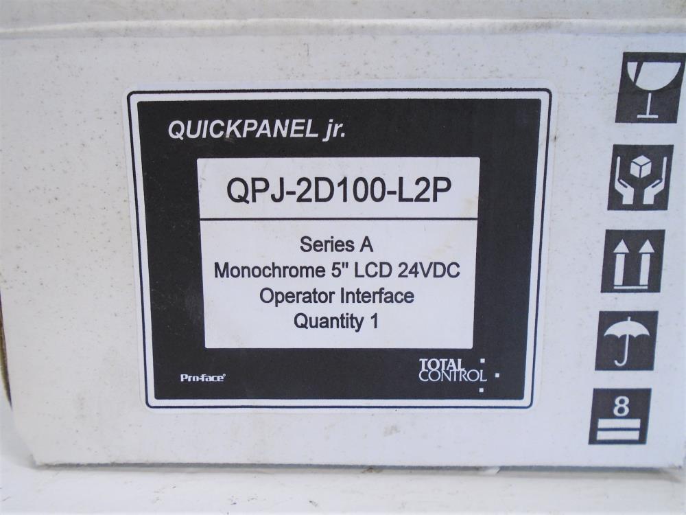 Total Control QuickPanel Jr. Monochrome 5" LCD Operator Interface QPJ-2D100-L2P